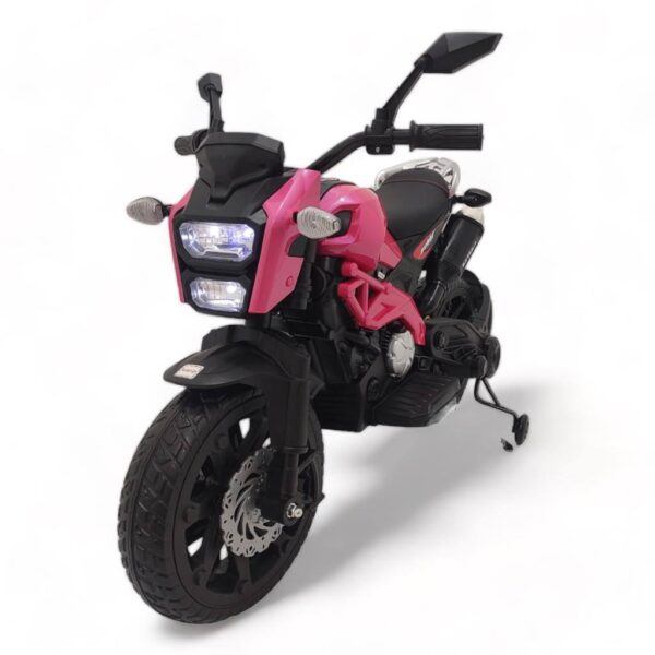 Moto Eléctrica Para Niño Ducati 12V Bluetooth Ll/Caucho A/Acolchado 1 a 8 Años - Imagen 2