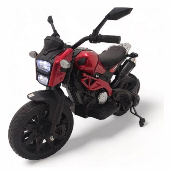 Moto Eléctrica Para Niño Ducati 12V Bluetooth Ll/Caucho A/Acolchado 1 a 8 Años - Imagen 9