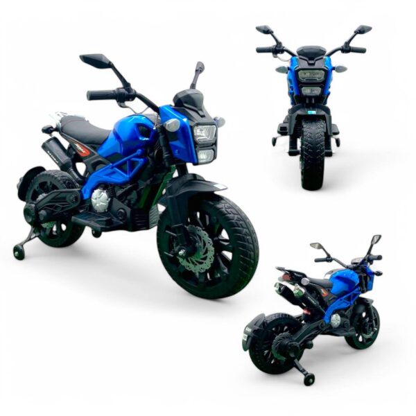 Moto Eléctrica Para Niño Ducati 12V Bluetooth Ll/Caucho A/Acolchado 1 a 8 Años - Imagen 3
