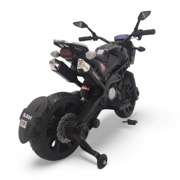 Moto Eléctrica Para Niño Ducati 12V Bluetooth Ll/Caucho A/Acolchado 1 a 8 Años - Imagen 10