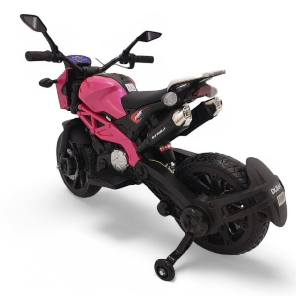Moto Eléctrica Para Niño Ducati 12V Bluetooth Ll/Caucho A/Acolchado 1 a 8 Años - Imagen 8