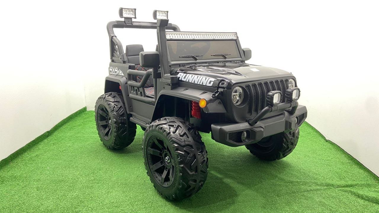 Carro Eléctrico BARRA FRONTAL Para Niños 4X4 1 a 7 Años - Imagen 9
