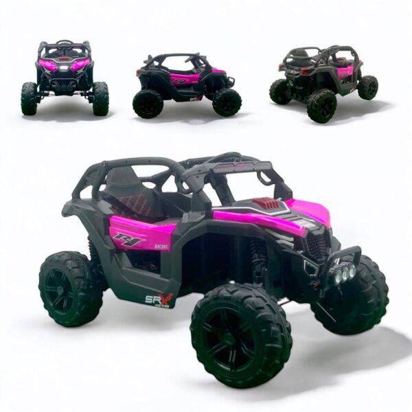 Carro Eléctrico Estilo Cam-am 4X4 con Control Remoto R-V80. - Imagen 4