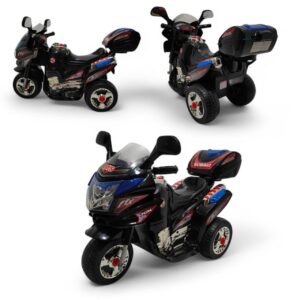 Moto Eléctrica Niños Montable Ll/Caucho 1 a 4 Años