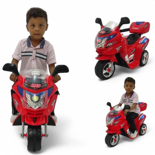 Moto 3051 Eléctrica Niños Montable Ll/Caucho 1 a 4 Años - Imagen 3
