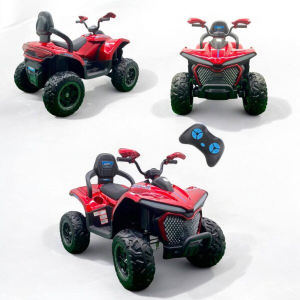 Cuatrimoto Eléctrica Para Niños Montable 12V 4x4 con Control Remoto - Imagen 5