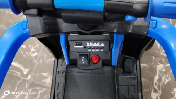 Carro Paseador Estilo Cuatrimoto Eléctrico con Control - Imagen 3