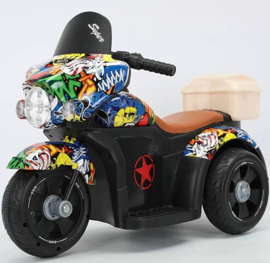 MOTO ELECTRICA HARLEY DAVISON CON CONTROL (1403) - Imagen 5