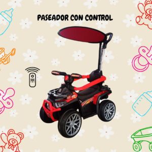 CARRO ELECTRICO Y PASEADOR CON CONTROL (R-07M)