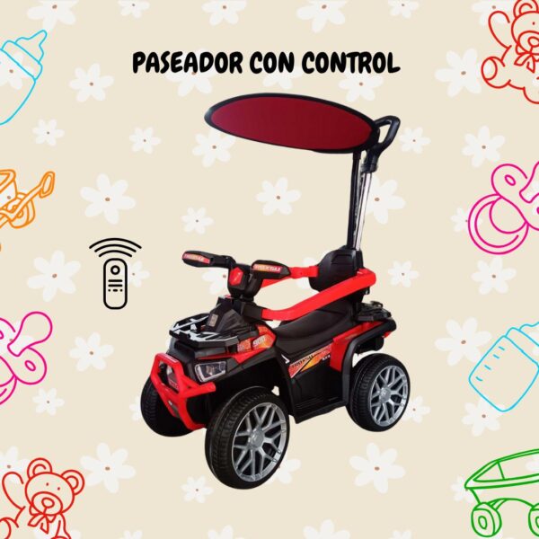 CARRO ELECTRICO Y PASEADOR CON CONTROL (R-07M)
