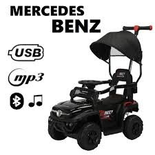 Carro Paseador Mercedes Eléctrico 1-4 Años Con Control Grande - Imagen 2