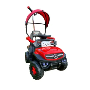 Carro Paseador Mercedes Eléctrico  1-4 Años Con Control Grande