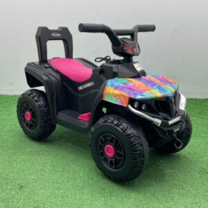 CUATRIMOTO ELÉCTRICA CON CONTROL PARA NIÑOS 1-4 AÑOS