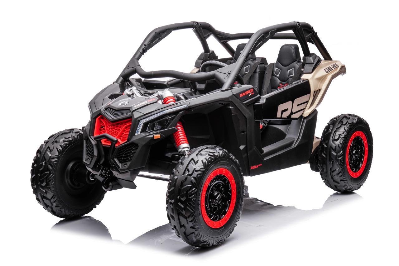 CARRO Gigante CAN-AM LICENCIADO con pantalla de video 2 puestos 24 VOLTIOS