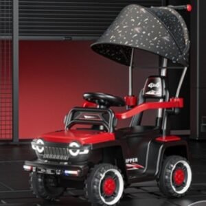 Carro Paseador Eléctrico Estilo Jeep Con Control